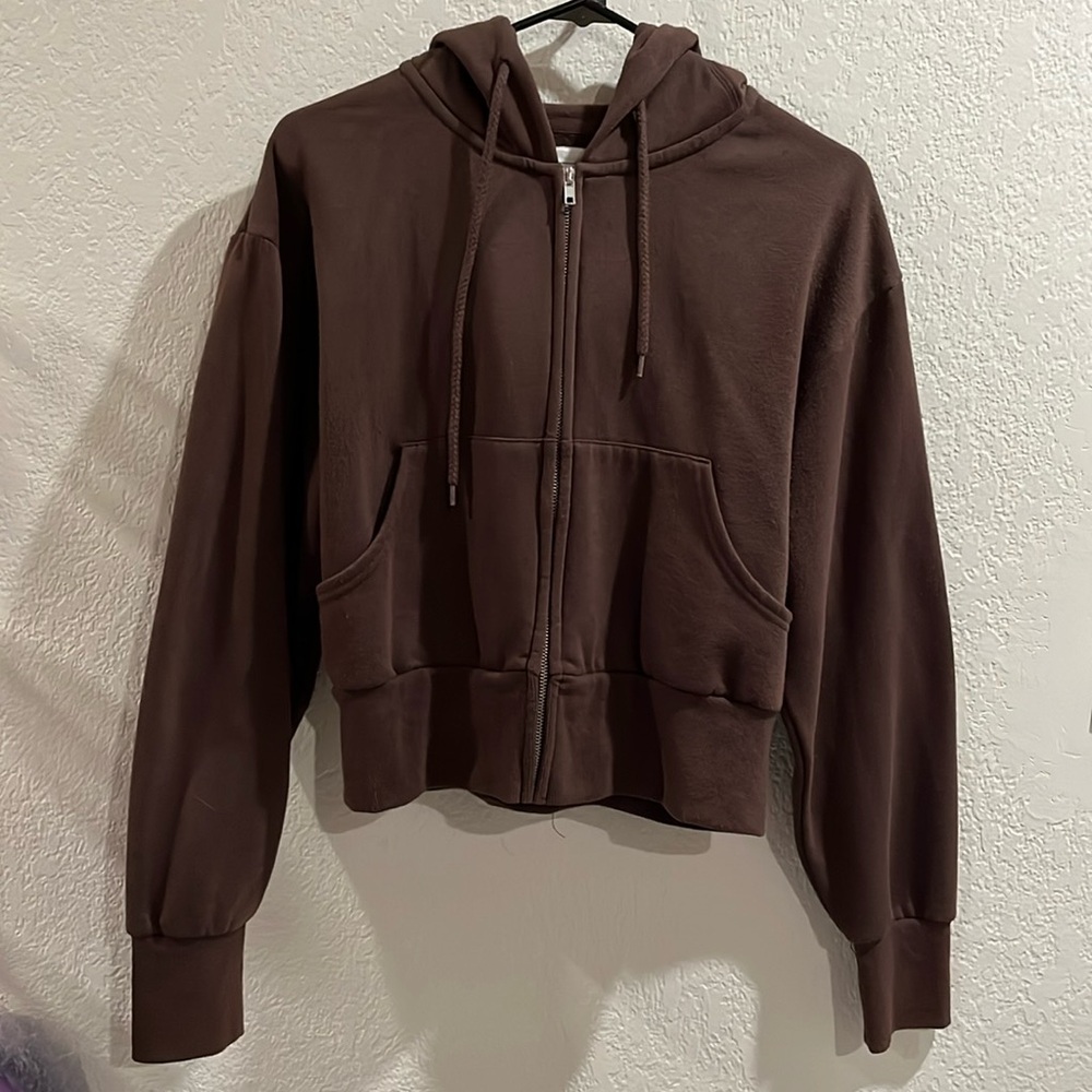 Reflex Life Is Out There - Size Medium M - Brown Zip Up